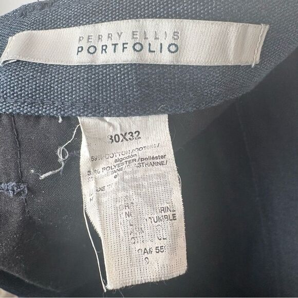 Perry Ellis Portfolio Denim Chino Pants - Picture 3 of 3